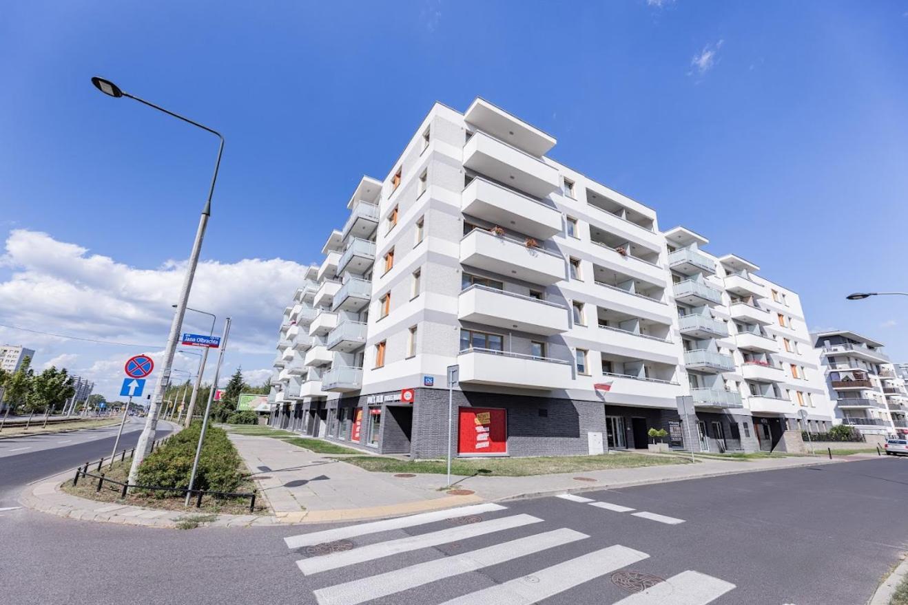 Fajny Apartament Z Parkingiem, Obok Metra. Varşovia Exterior foto